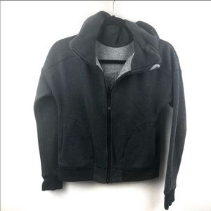 🍂🍁🍄Lululemon thick gray zip up sweatshirt🍂🍁🍄